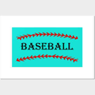 Baseball tshirt for men Posters and Art